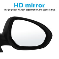 Driver Side Black Door Mirror Suitable for Mazda 2 DE Genki NEO MAXX 07-2014