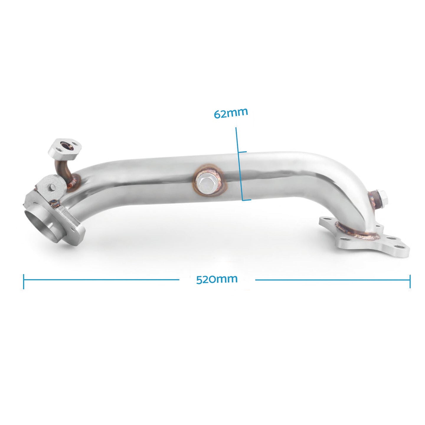 {{ Exhaust Manifold Pipe Stainless Steel Suitable for Honda Civic 1.8L 2006 -2011 }} - Buy Car Parts Online at {{ Kaka Auto Parts }}.