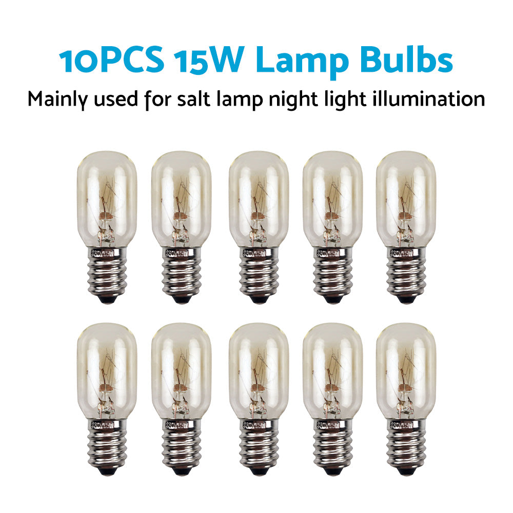{{ 10PCS E14 Salt Lamp Globe Bulb 15W Light Bulb 230v Refrigerator Oven Replacement }} - Buy Car Parts Online at {{ Kaka Auto Parts }}.