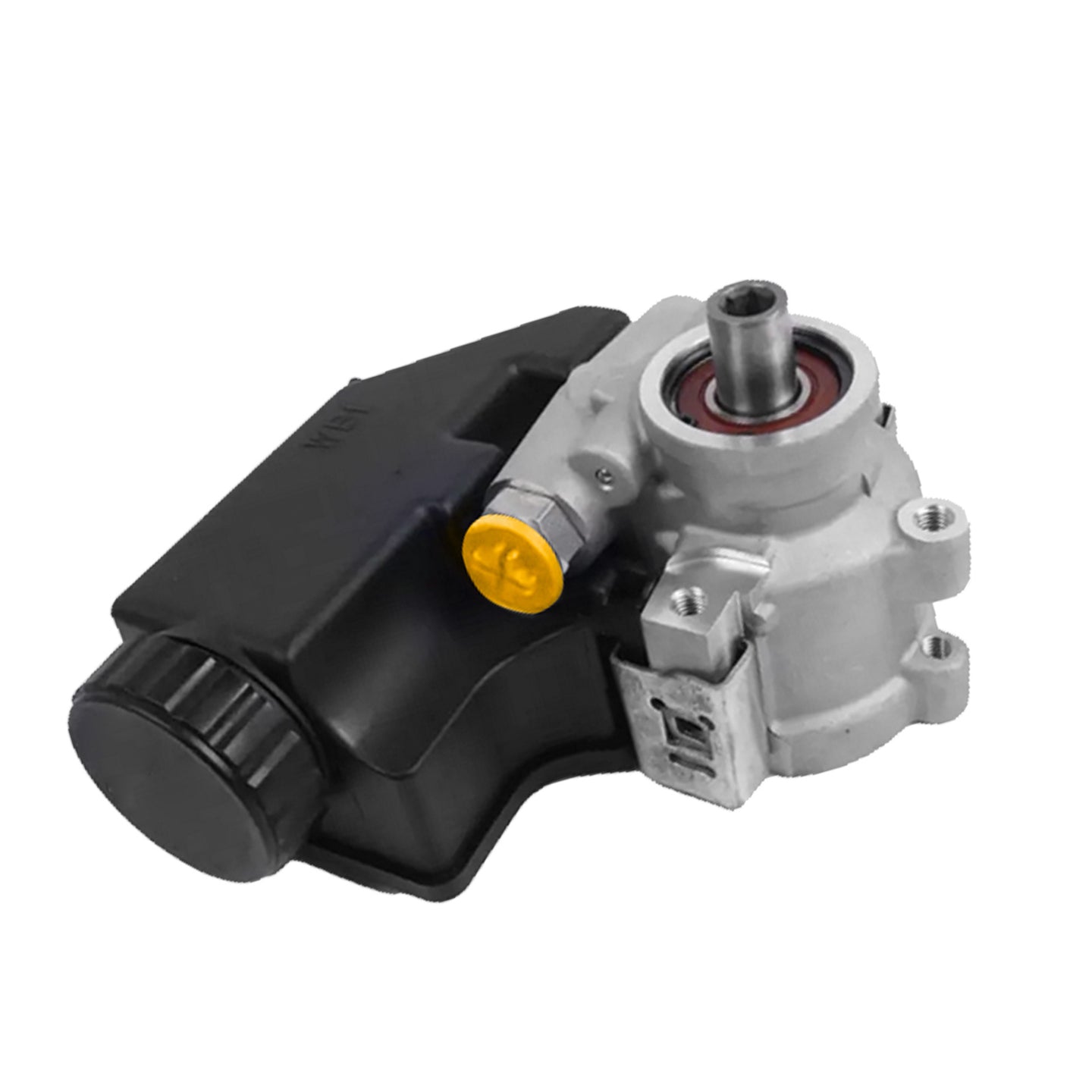 {{ Power Steering Pump with Reservoir Aluminum Type II Saginaw TC Suitable for GM }} - Buy Car Parts Online at {{ Kaka Auto Parts }}.