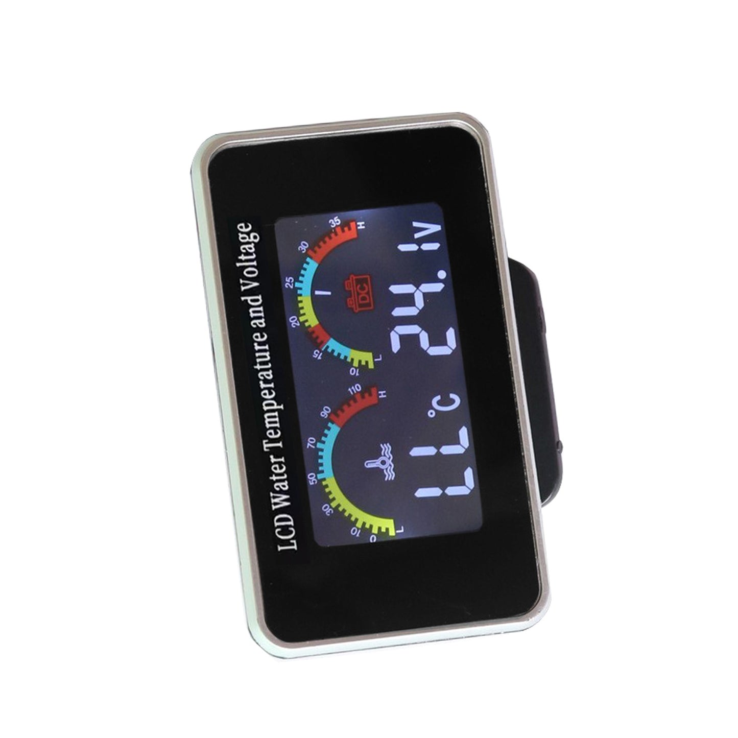 {{ 2 In1 Car Digital LCD Water Temperature Meter Voltmeter Gauge 12V/24V Display }} - Buy Car Parts Online at {{ Kaka Auto Parts }}.