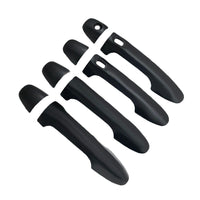 4x Door Handle Covers Matte Black Suitable For Toyota Hilux N80 2015-2021