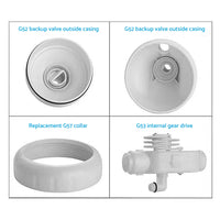 G52 Backup Valve Replacement Kit Suitable For Polaris Pool Cleaner Parts 180 / 280 / 380 / 480 / 3900