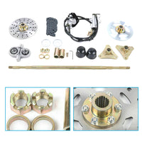 Rear Live Axle Kit With Chain, Hub Sprocket and Hub Brake Assembly Suitable For Drift Trike / Go-Kart
