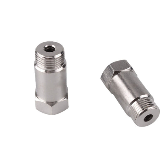 2x Oxygen Sensor Extender Spacer M18 x 1.5 Bung Adapter Suitable For OBD2 Vehicles