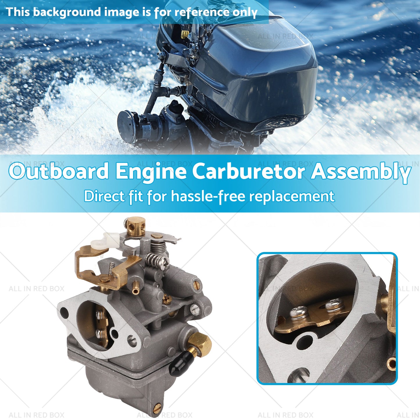 {{ Outboard Engine Carburetor Assembly Suitable For 4 Stroke DF6 DF4 13200‑91J70 }} - Buy Car Parts Online at {{ Kaka Auto Parts }}.