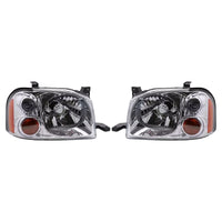 LeftRight Pair Light Front Lamp Head Lights Suitablefor Nissan Navara D22 01-15
