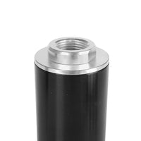 Inline 100 Micron Fuel Filter Bracket 6AN 8AN 10AN Adapter Universal 50mm