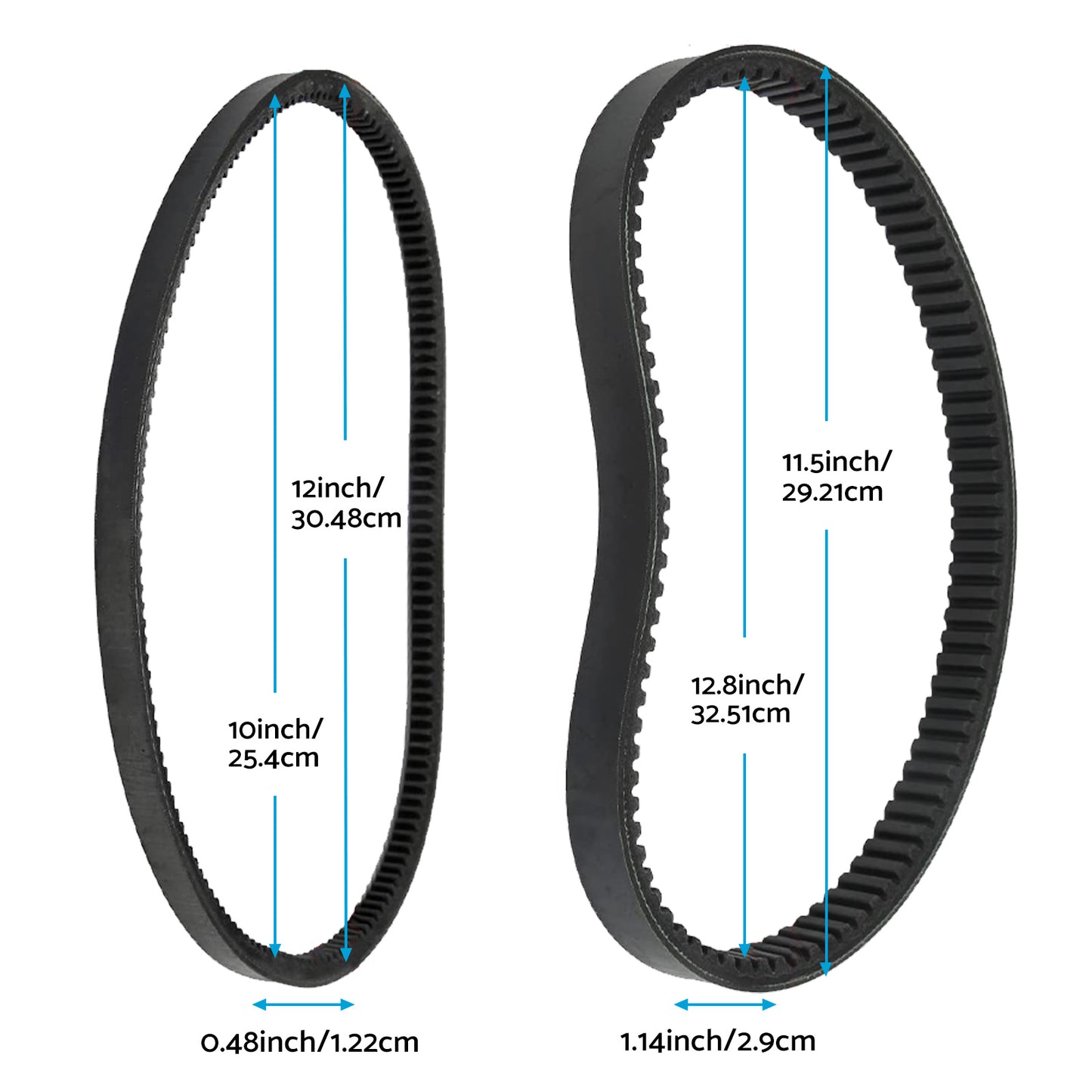 Golf Cart Drive Starter Belt Suitable For Yamaha G2 G5 G8 G9 G14 1985-2006 J55-G6241-00
