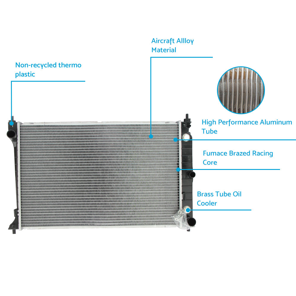 {{ RADIATOR FOR FORD FALCON AU AU2 AU3 FAIRMONT XR XR8 XR6 FAIRLANE LTD AT MT 98-02 }} - Buy Car Parts Online at {{ Kaka Auto Parts }}.