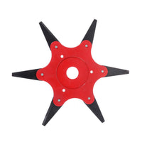 Grass Trimmer Head with 6 Cutters 65Mn for Weed, Lawn & Brush Cutting Razor Mower Tool