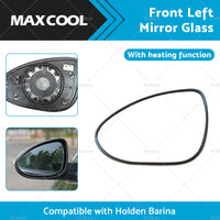 {{ Suitable for Holden Barina 2011-ONWARD Left Mirror Glass Heated Convex With Base }} - Buy Car Parts Online at {{ Kaka Auto Parts }}.