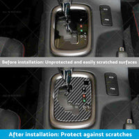 {{ Carbon Fiber Gear Shift Sticker Trim Suitable For Toyota Hilux Revo 15-23 RHD }} - Buy Car Parts Online at {{ Kaka Auto Parts }}.