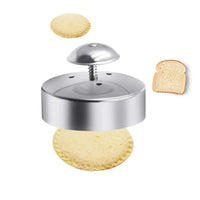 Uncrustable Sandwich Cutter Sealer Maker 304 Stainless Steel 3. 5 inch for Kids