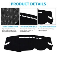 Non-Slip Dash Mat Suitable For Mitsubishi Outlander 2012-2020 SUV Dashboard Cover