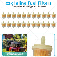 {{ 22x Inline Fuel Filters Suitable for Briggs and Stratton 691035 493629 16hp-24hp }} - Buy Car Parts Online at {{ Kaka Auto Parts }}.