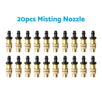 5-20x Brass Spray Misting Nozzle Sprinkler Head Garden Farm Irrigation Connector