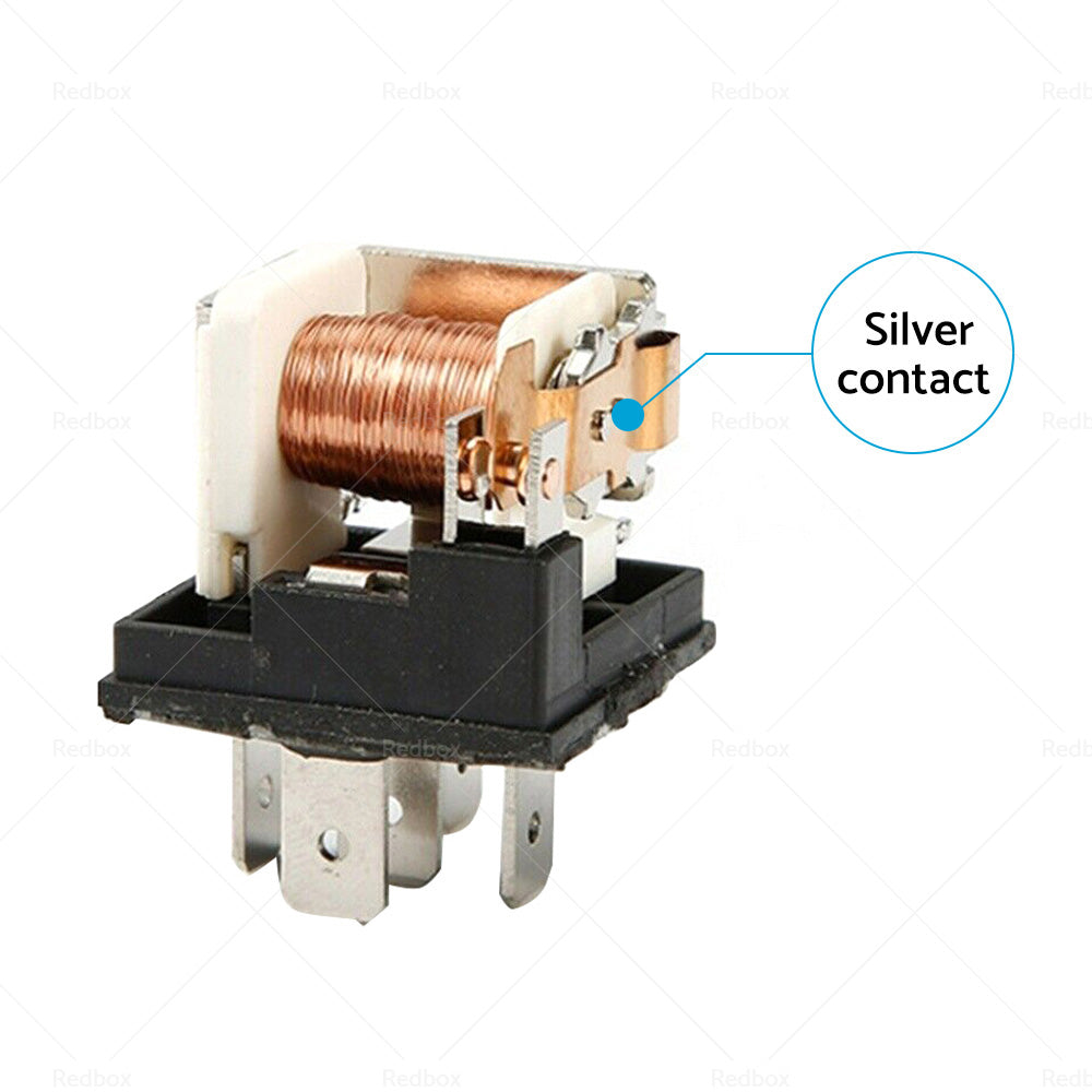 {{ SPDT Automotive Relay With Harness Socket 5x 24V 40A 5 Pin For Car Yacht Caravan }} - Buy Car Parts Online at {{ Kaka Auto Parts }}.