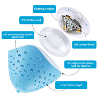 Floating Underwater LED Disco Light Glow Show Lamp Suitable For Swimming Pool, Tub & Spa
