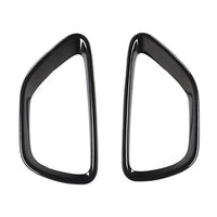 2x Front Fog Light Lamp Frame Covers Suitable For Jeep Grand Cherokee 2014-2016