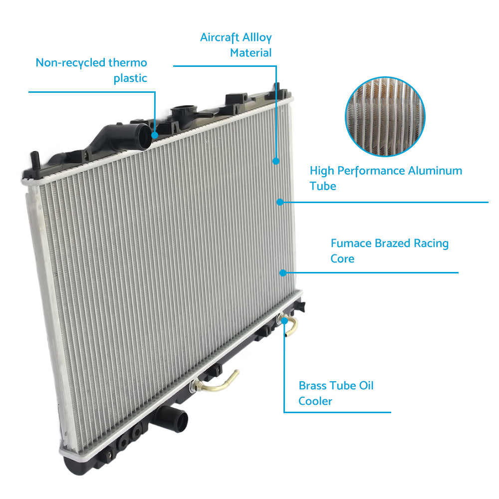 {{ Radiator For Mitsubishi Lancer Mirage Colt CE Series 1. 5L 1. 8L AT MT 06 or 96-06 or 02 }} - Buy Car Parts Online at {{ Kaka Auto Parts }}.