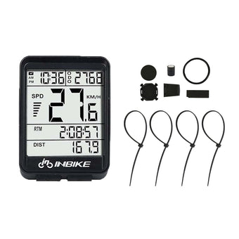 compare product Wireless Mountain Bike Computer LCD Speedometer Odometer Suitable For Bicycle Waterproof