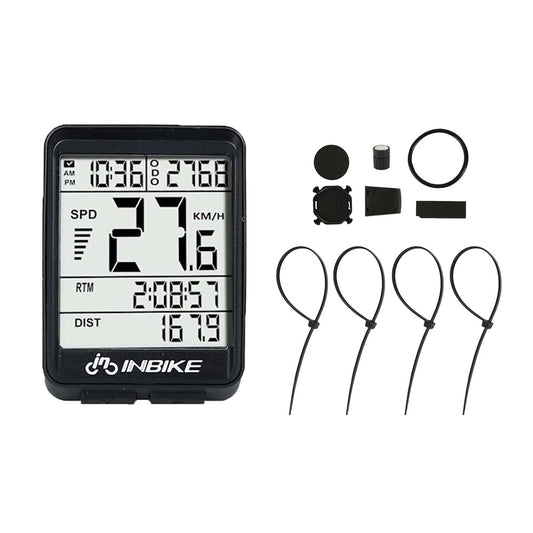 Wireless Mountain Bike Computer LCD Speedometer Odometer Suitable For Bicycle Waterproof