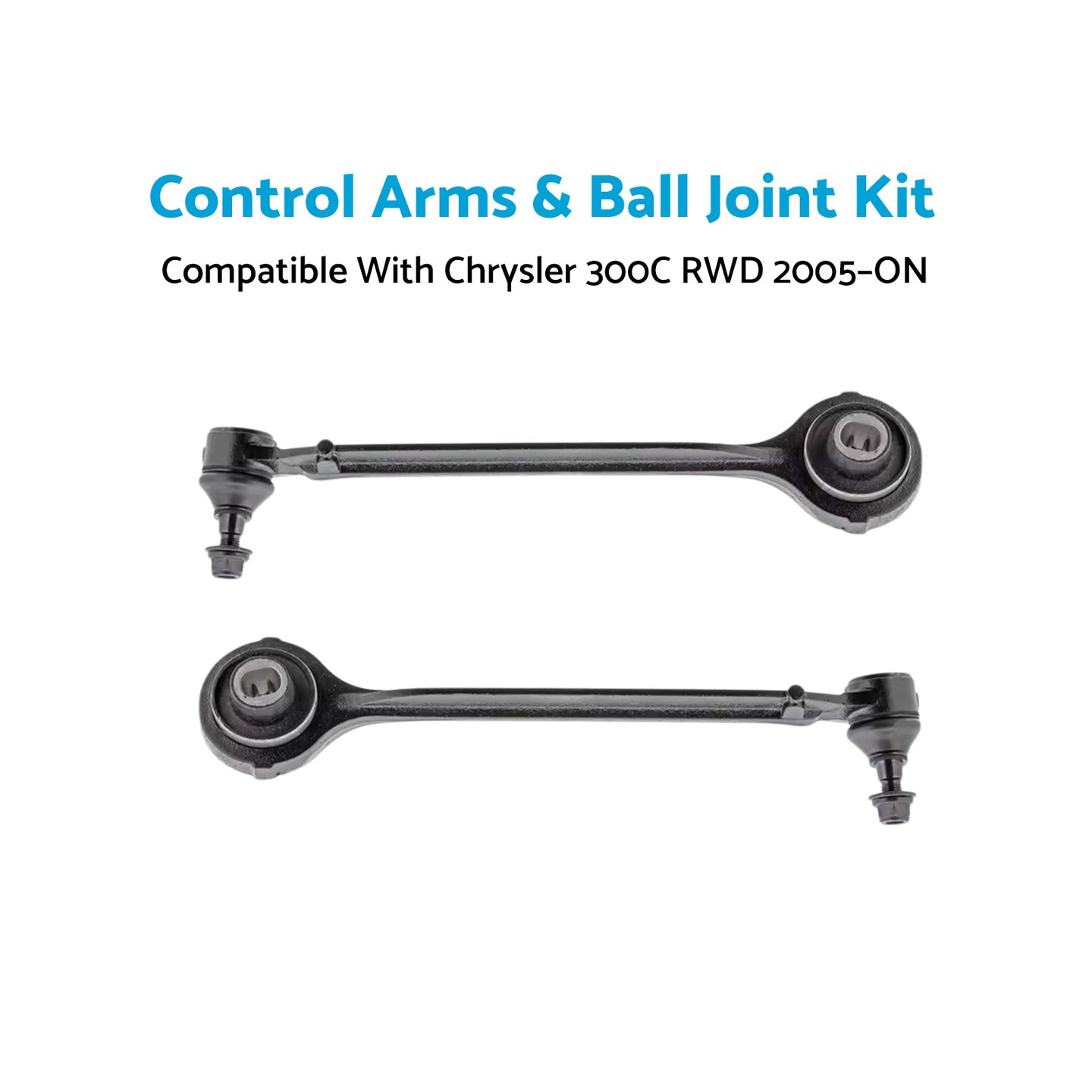 {{ Pair Front Lower Control Arms & Ball Joints Suitable For Chrysler 300C 2005-On }} - Buy Car Parts Online at {{ Kaka Auto Parts }}.
