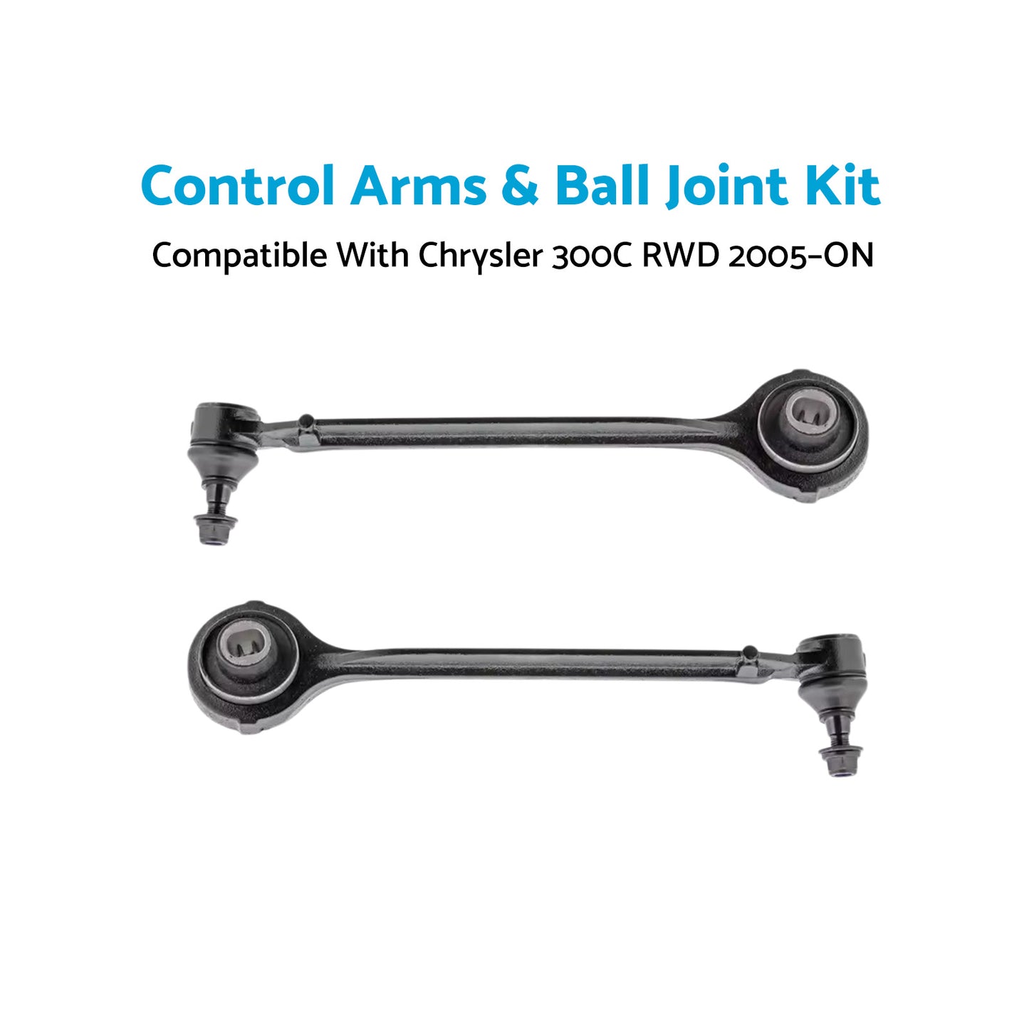 {{ Pair Front Lower Control Arms & Ball Joints Suitable For Chrysler 300C 2005-On }} - Buy Car Parts Online at {{ Kaka Auto Parts }}.