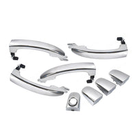 Full Set 4x Outer Door Handles Chrome Suitable For Ford FG Falcon G6/XT/XR6/XR8