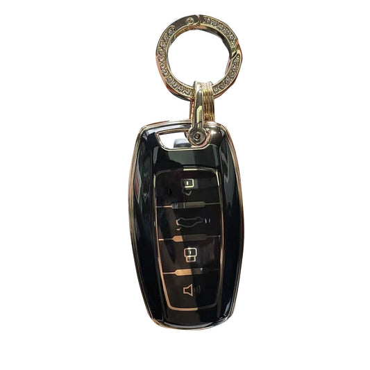 Black TPU Remote Key Fob Case Cover Suitable For Great Wall Haval Hover H1 H4 H6 H7 H9