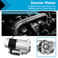 {{ STARTER MOTOR Suitable For NISSAN PATHFINDER R50 VG33E V6 3. 3L PETROL 1995-2005 }} - Buy Car Parts Online at {{ Kaka Auto Parts }}.
