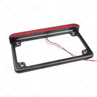 {{ Motorcycle License Plate Frame Bracket w  LED Brake Light  Suitable For Harley }} - Buy Car Parts Online at {{ Kaka Auto Parts }}.