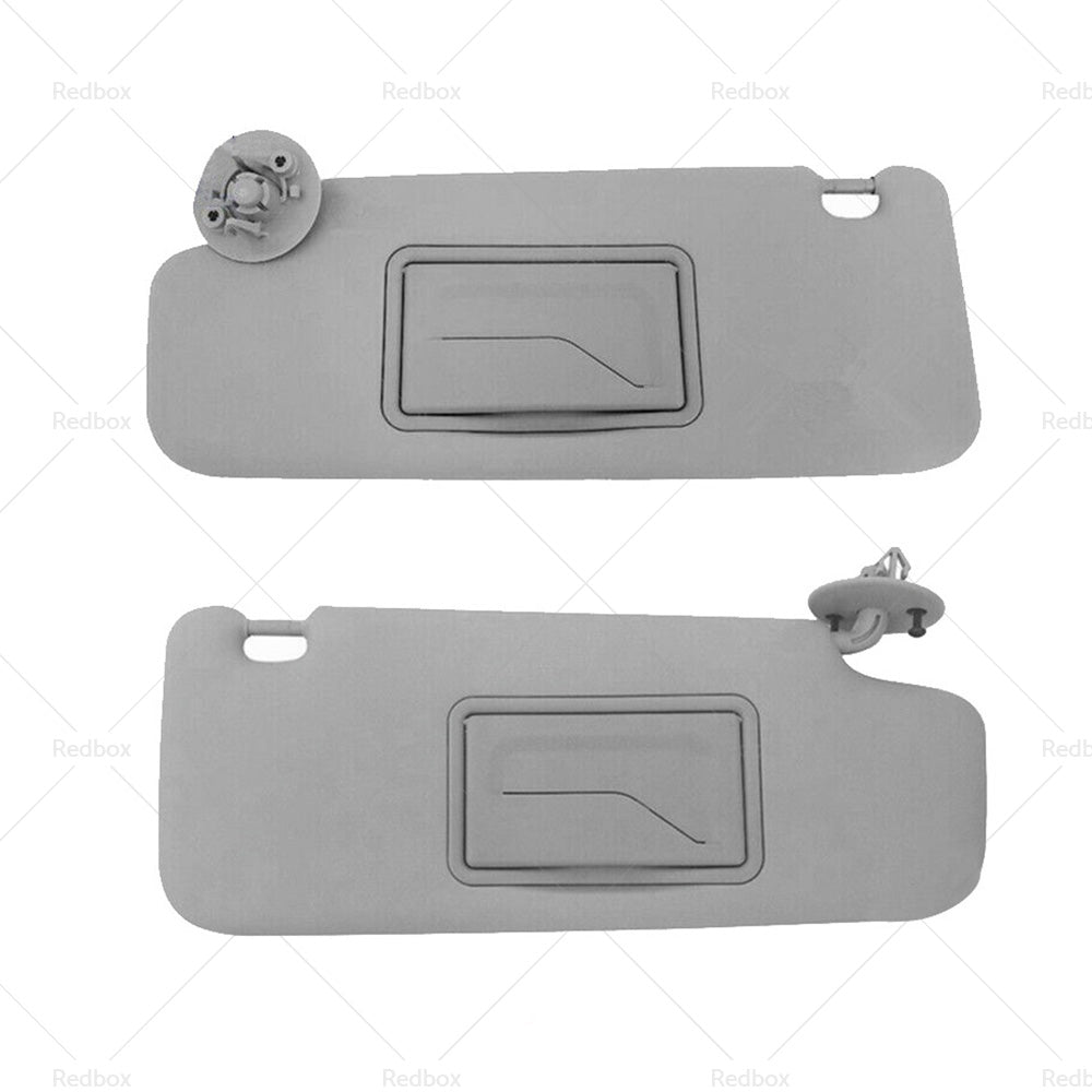 {{ Pair Sun Visor Left Right Suitable For Holden Barina TM 2011-2018 Grey }} - Buy Car Parts Online at {{ Kaka Auto Parts }}.