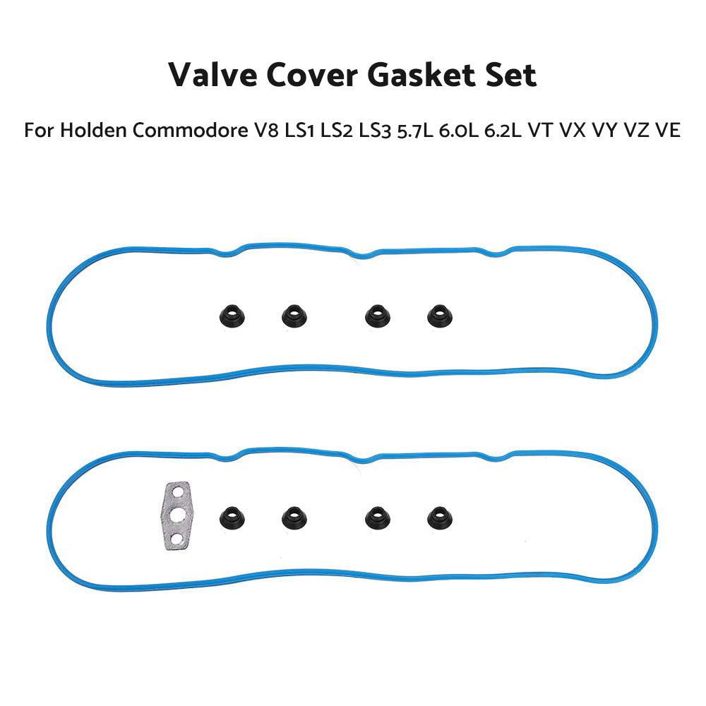 {{ 2x Rocker Cover Gasket Fit HOLDEN COMMODORE LS1 LS2 LS3 5. 7 6. 0 VT VX VY VZ VE }} - Buy Car Parts Online at {{ Kaka Auto Parts }}.