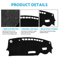 Non-Slip Dash Mat Suitable For Mazda CX3 CX-3 2015-New With HUD Dashboard Cover