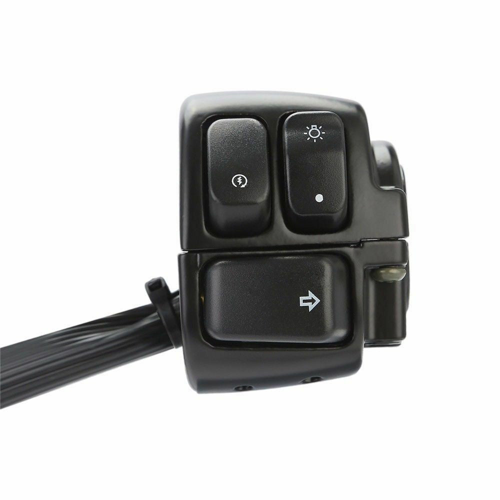 Motorcycle Handlebar Control Switches With Wiring Harness Suitable For Harley Dyna & V-Rod