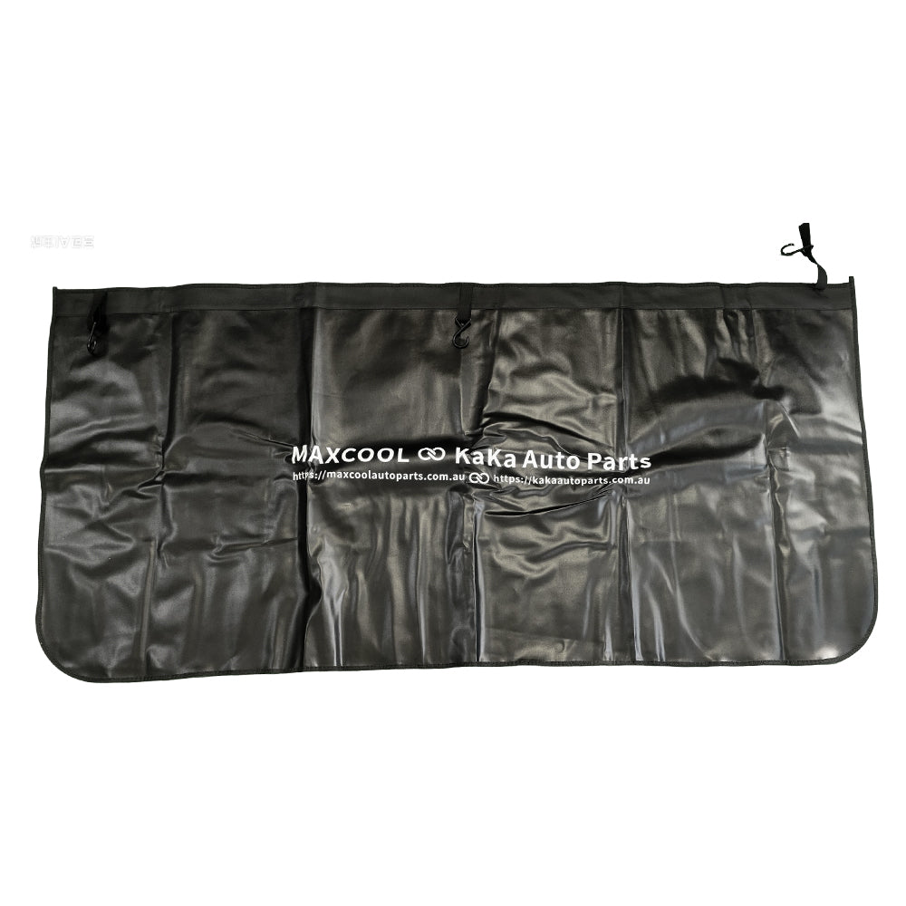 3x PU Leather Magnetic Fender Cover for All Car Models Scratch Protection Mat