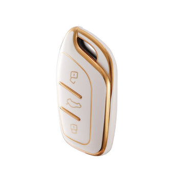 compare product Beige TPU Remote Key Fob Case Cover Suitable For MG ZS EV 2022 / MG3 / MG5 / MG6 / MG7