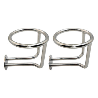 compare product 2X Marine Stainless Steel Ring Drink Cup Holder for Car  Boat Yacht Truck RV