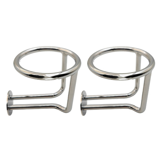 {{ 2X Marine Stainless Steel Ring Drink Cup Holder for Car  Boat Yacht Truck RV }} - Buy Car Parts Online at {{ Kaka Auto Parts }}.
