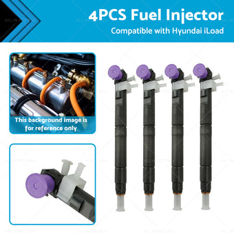 compare product 4PCS Diesel Fuel Injector Suitable for Hyundai iLoad 28236381
