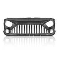 Black Front Gladiator Grille Vander Grill Suitable For Jeep Wrangler JK Unlimited 2007-2018