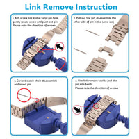 Stainless Steel Strap Quick Fit Watch Band Suitable For Garmin Fenix 5 6 22mm