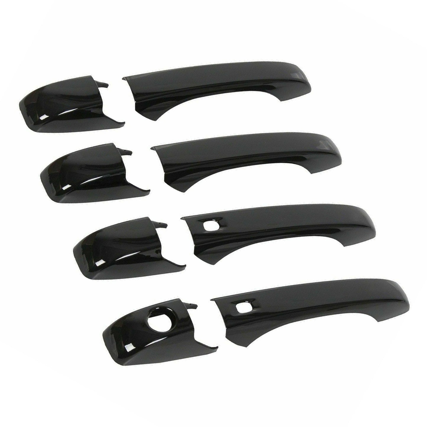 8x Exterior Door Handle Covers Trim Suitable For Jeep Grand Cherokee / Chrysler