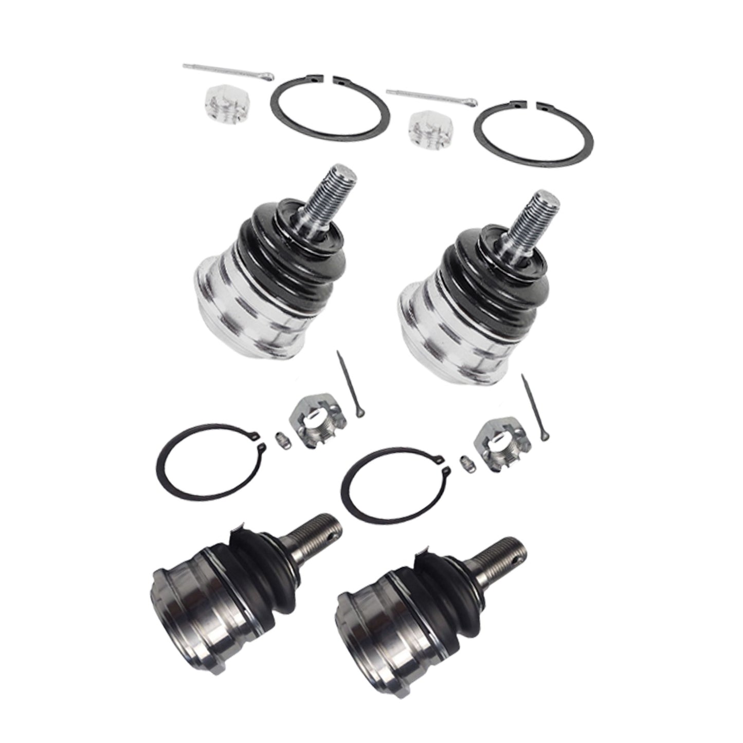 {{ Ball Joint Kit Upper & Lower Suitable for Nissan Navara D22 4x4 4WD 1997-2016 }} - Buy Car Parts Online at {{ Kaka Auto Parts }}.