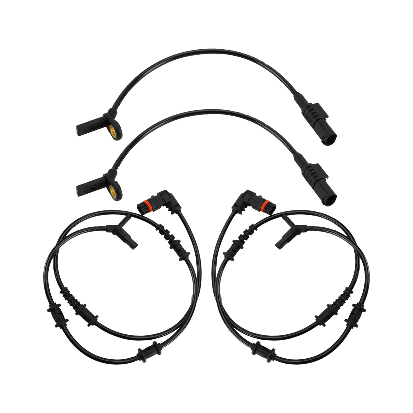 {{ 4pcs Front Rear ABS Speed Sensor Set Suitable For Mercedes-Benz W164 ML350 ML320 }} - Buy Car Parts Online at {{ Kaka Auto Parts }}.