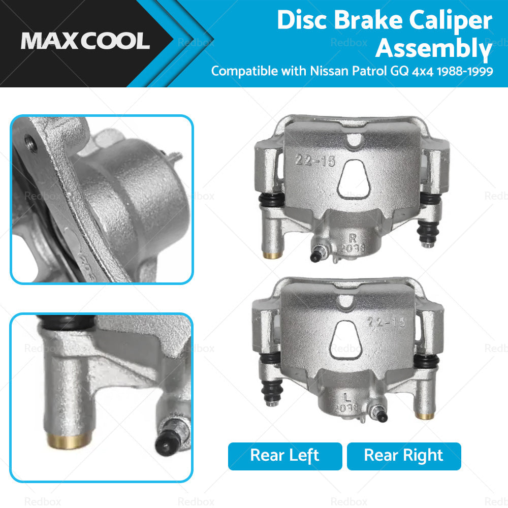 {{ LH  RH Rear Disc Brake Caliper Assembly Suitable For Nissan Patrol GQ 4x4 88-99 }} - Buy Car Parts Online at {{ Kaka Auto Parts }}.