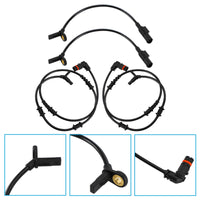 {{ 4pcs Front Rear ABS Speed Sensor Set Suitable For Mercedes-Benz W164 ML350 ML320 }} - Buy Car Parts Online at {{ Kaka Auto Parts }}.