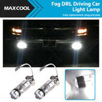 {{ 2x H3 100W Hight Power LED Cree Headlight Fog Driving Light Bulbs Car Lamp Globe }} - Buy Car Parts Online at {{ Kaka Auto Parts }}.